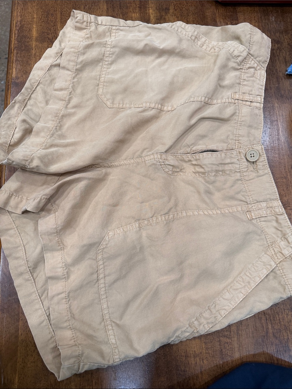 Sanctuary Beige Cargo Shorts